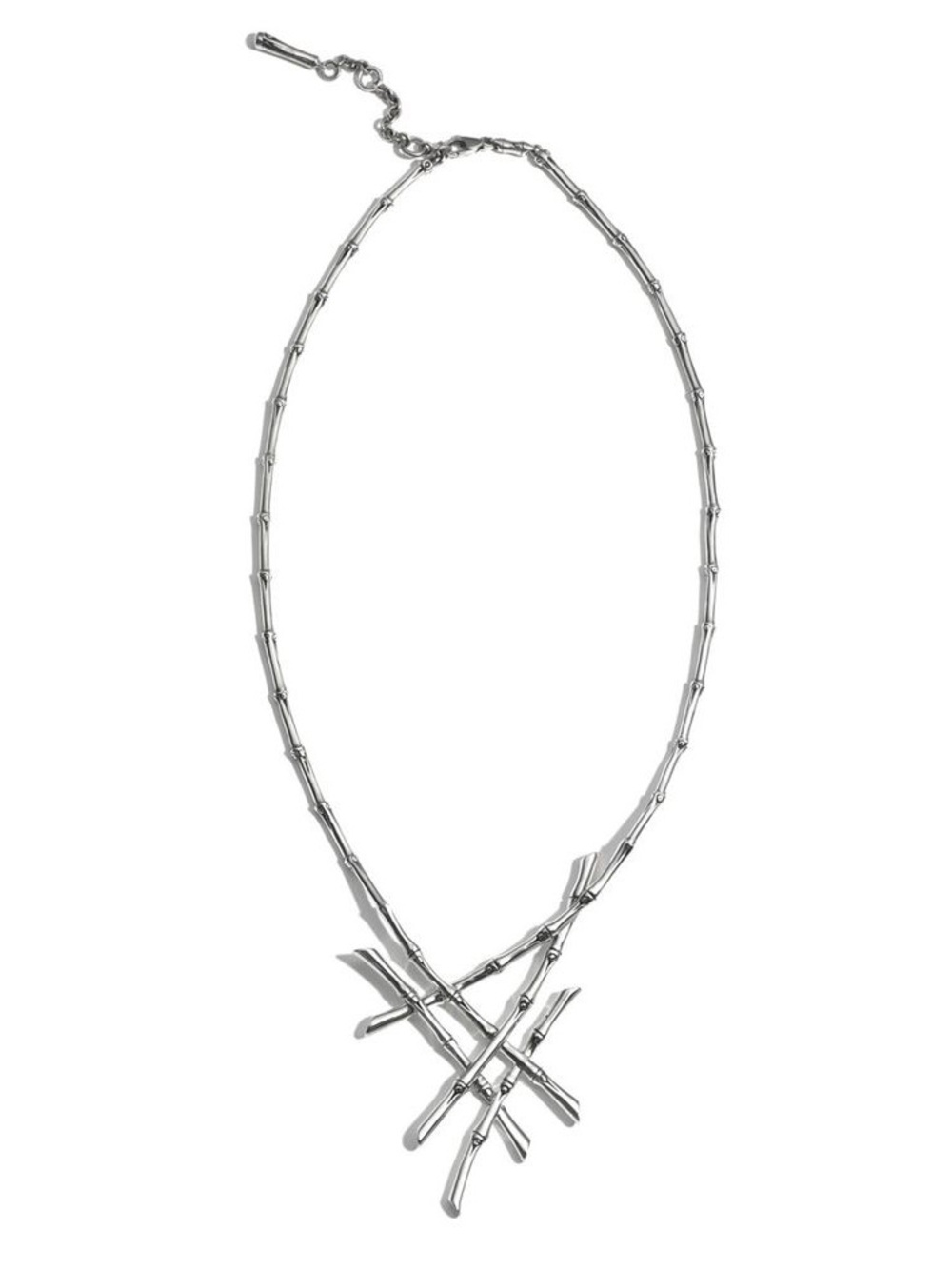 John Hardy Sterling Silver Bamboo Necklace